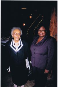 Attorney Frankie Muse Freeman and Rev. Ohala Ward at NSEC Annual Dinner 2010